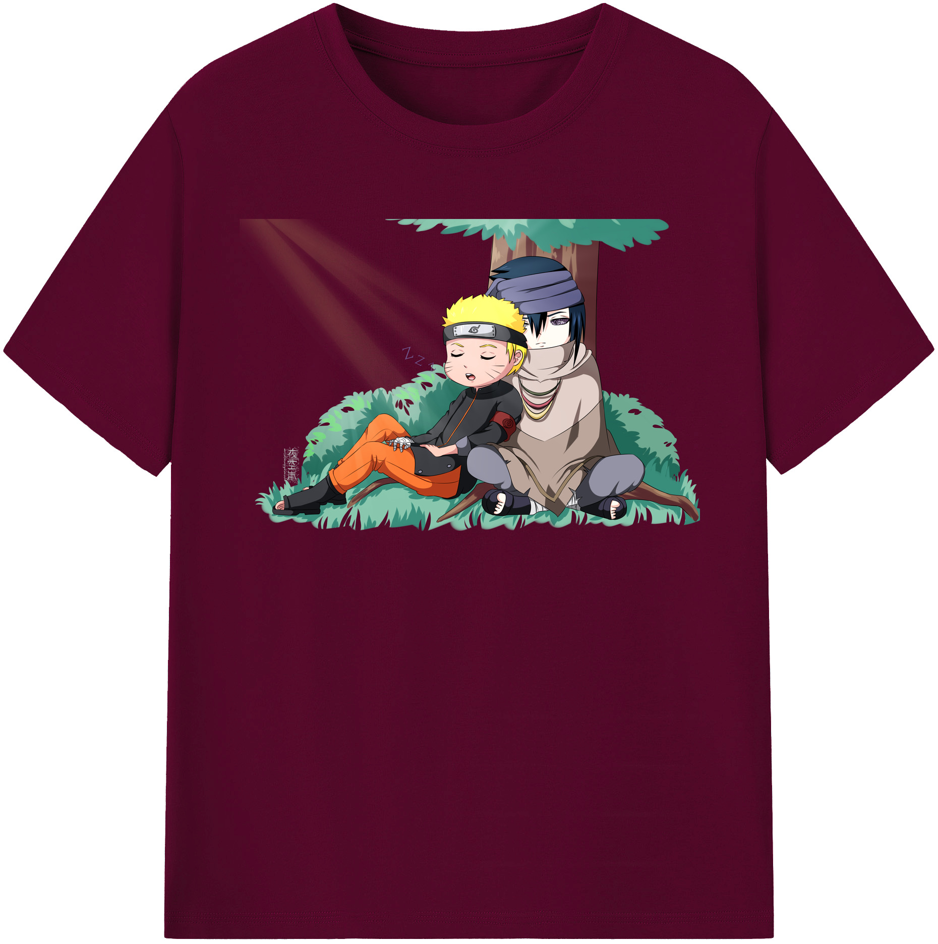 （画像用） NARUTO -ナルト- うずまき ナルト Uzumaki Naruto レディースカジュアルプリントTシャツ（綿100％）